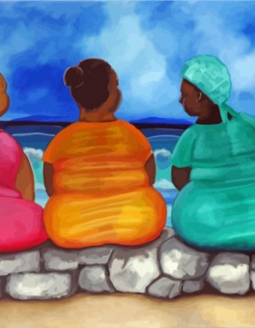 Colorful African Woman Paint By Numbers