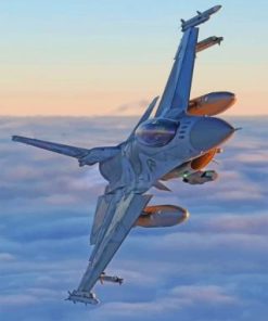 Fighter Jet Military Paint By Numbers