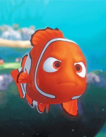 Finding Nemo Movie Scene Paint By Numbers