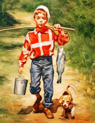 Fisherman Boats Paint By Numbers