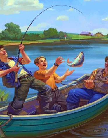 Fisherman's Dream Boat Paint By Numbers