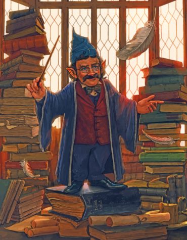 Flitwick Wizarding School Paint By Numbers