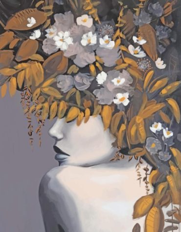 Woman in Bloom Paint By Numbers