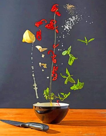 Aesthetic Healthy Food Paint By Numbers