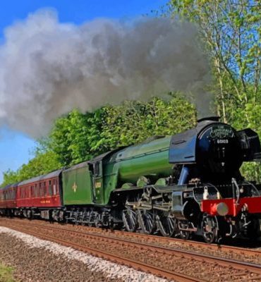 Iconic Flying Scotsman Paint By Numbers