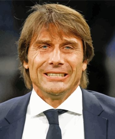 Antonio Conte Sports Legend Paint By Numbers