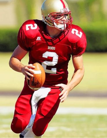 American Football Player Paint By Numbers