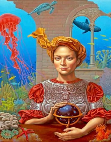 Fortune Teller Woman Paint By Numbers