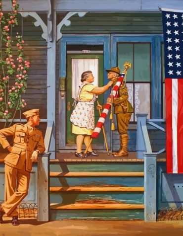 Stevan Dohanos Fourth Of July Paint By Numbers