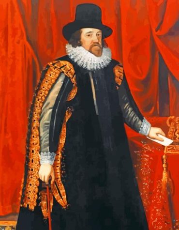 Francis Bacon Art Lord Verulam Paint By Numbers