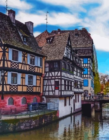 Frankfurt Cityscape Guide Paint By Numbers