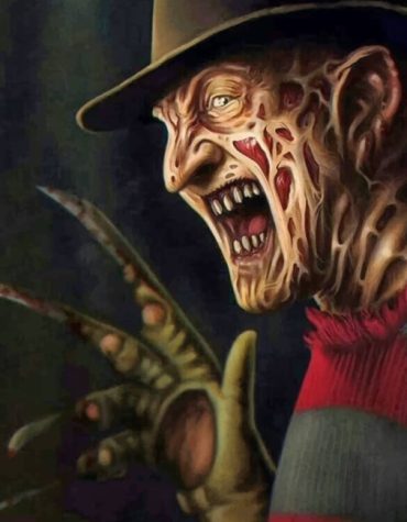 Freddy Krueger Horror Paint By Numbers