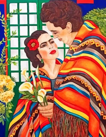 Frida Kahlo Love Story Paint By Numbers