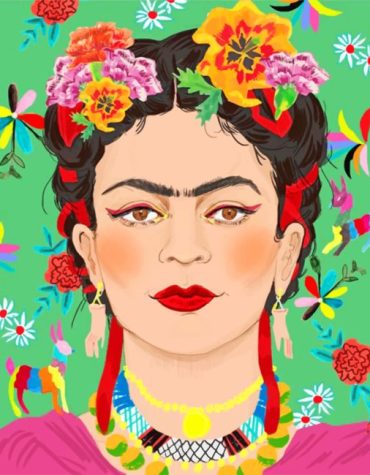 Frida Kahlo Inspired Paint By Numbers