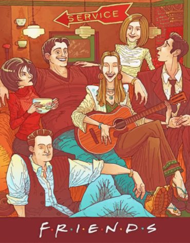 Friends Series Illustrations Paint By Numbers