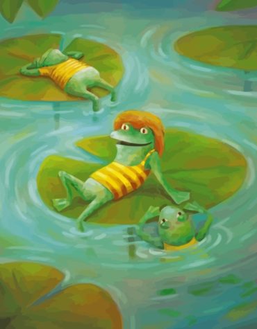 Relaxing Frogs Nature Paint By Numbers