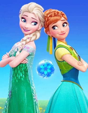 Frozen Princess Adventure Paint By Numbers