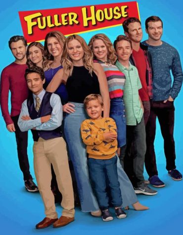 Fuller House Cast Paint By Numbers