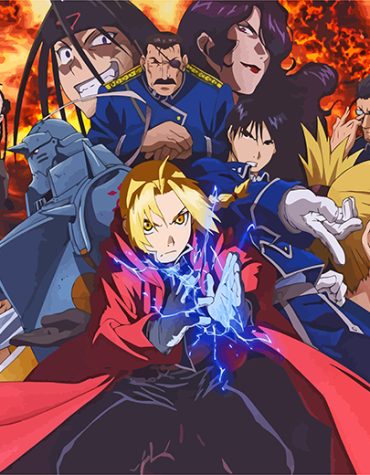 Fullmetal Alchemist Anime Trend Paint By Numbers
