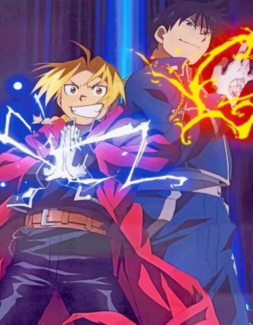 Fullmetal Alchemist Anime Paint By Numbers