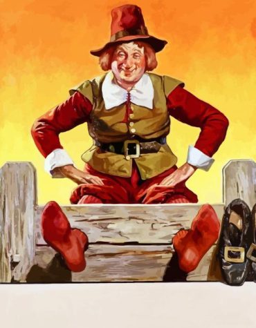 Funny Man Clown Paint By Numbers