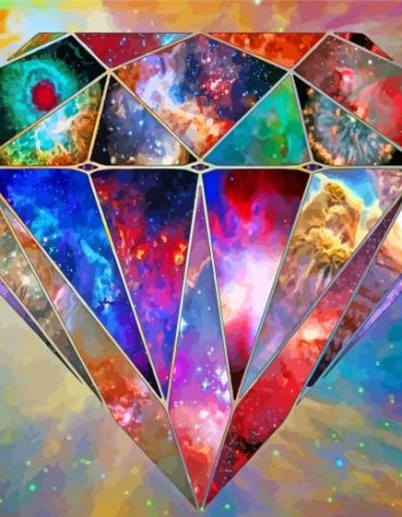 Galaxy Diamond Paint By Numbers