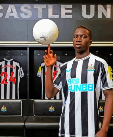 Garang Kuol Football Star Paint By Numbers