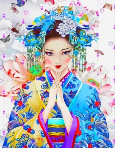 Geisha of Japan Paint By Numbers