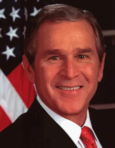 George Bush Presidential Paint By Numbers
