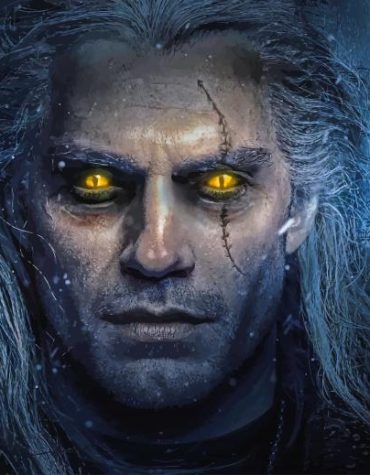 Henry Cavill As Geralt Paint By Numbers