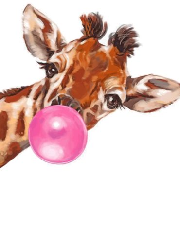 Giraffe Bubble Play Paint By Numbers
