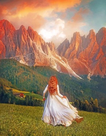 Mountaintop Serenity Paint By Numbers