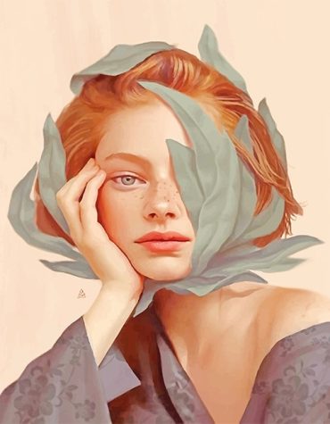 Surreal Girl Pixie Paint By Numbers