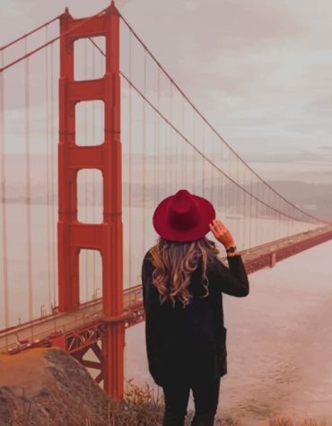 Golden Gate Bridge View Paint By Numbers