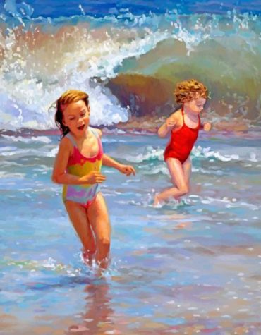 Beach Girls Summer Paint By Numbers