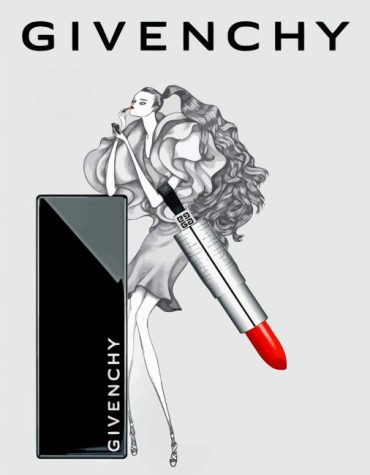Givenchy Red Lipstick Paint By Numbers