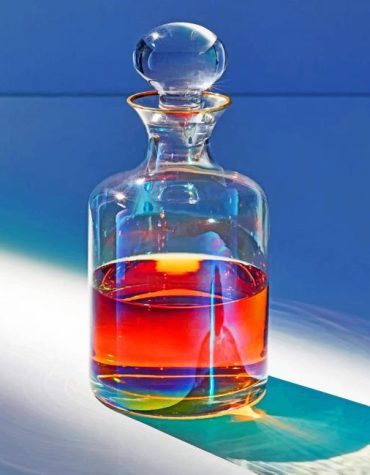 Glass Bottle Aesthetic Paint By Numbers