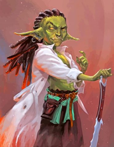 Goblin King Fantasy Paint By Numbers