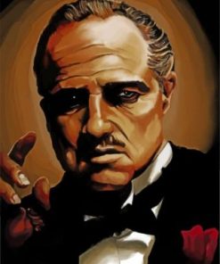 Godfather Don Corleone Paint By Numbers