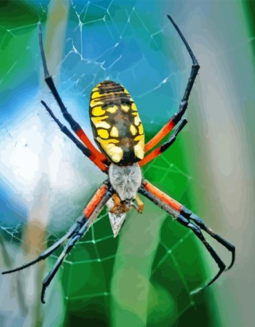 Golden Garden Insect Paint By Numbers