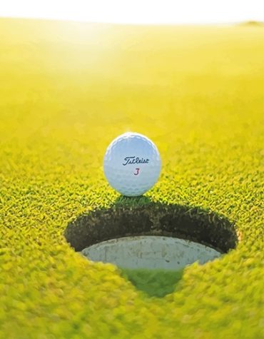 Golf Hole Green Paint By Numbers