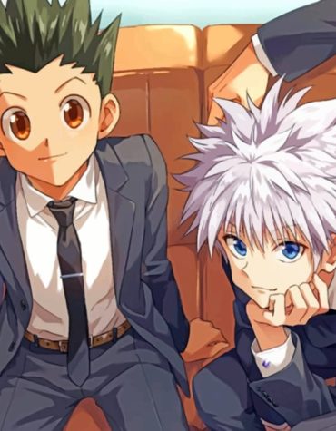Gon and Killua Anime Art Paint By Numbers