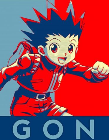 Gon Freecss Hunter X Hunter Paint By Numbers