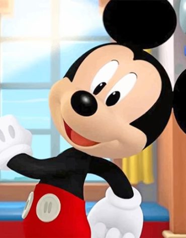 Morning Mickey Paint By Numbers