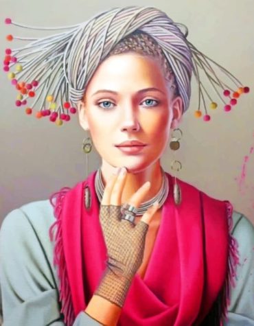 Gorgeous Woman Paint By Numbers