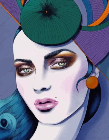 Gorgeous Lady Paint By Numbers