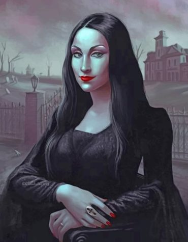 Gothic Woman Masterpiece Paint By Numbers