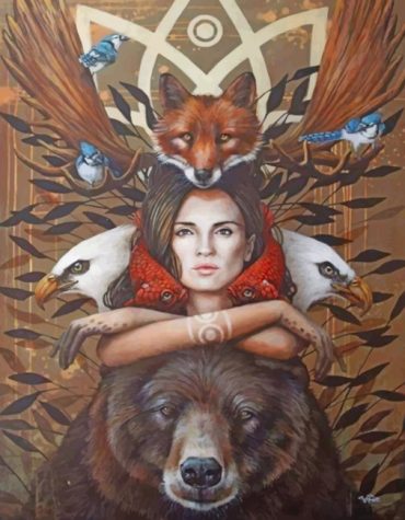 Animals and Women Paint By Numbers