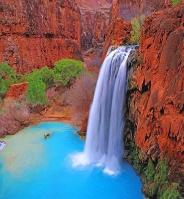 Grand Canyon Waterfall Nature Paint By Numbers