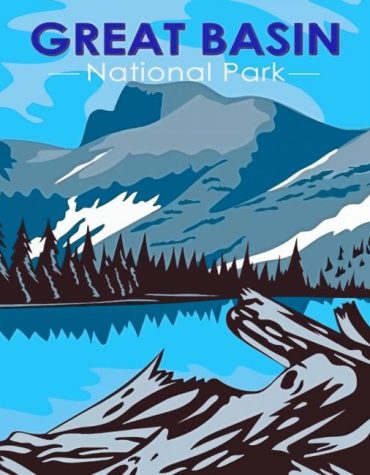 Great Basin Mountains Paint By Numbers
